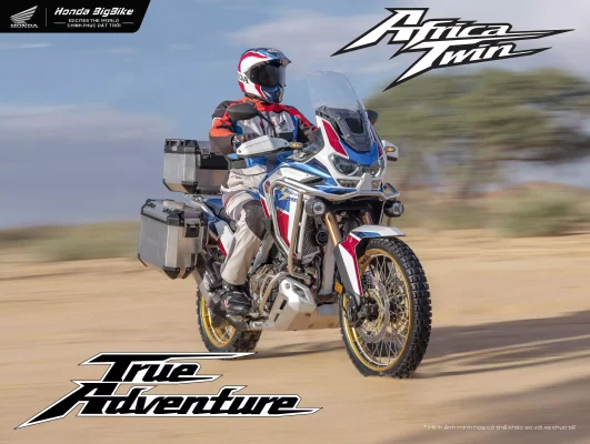 Africa Twin đỏ đen