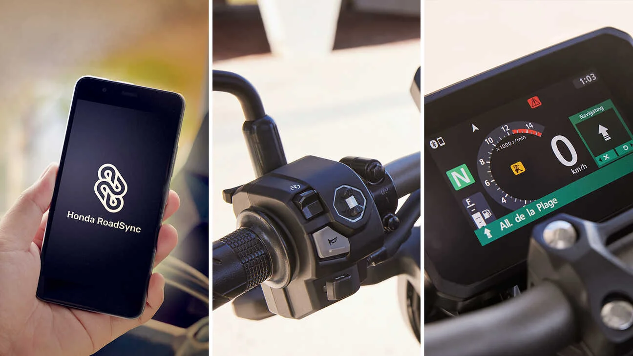 kết nối Roadsync trên CB650R 2026