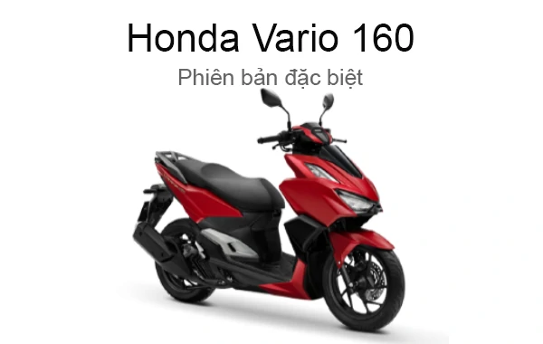 phiên bản đặc biệt honda vario 160