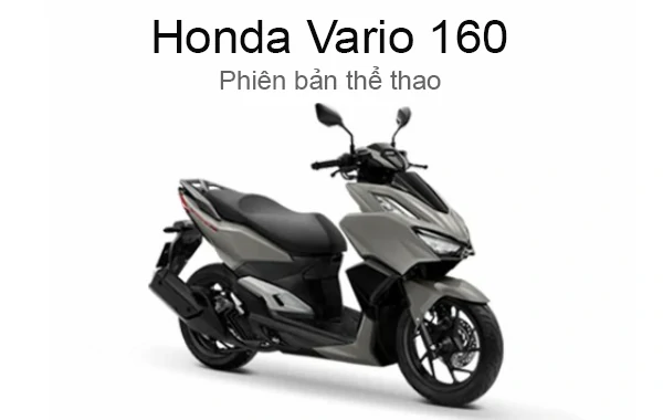 phiên bản thể thao honda vario 160