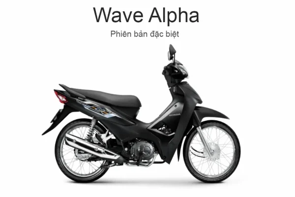 Honda Wave Alpha hay Honda Blade