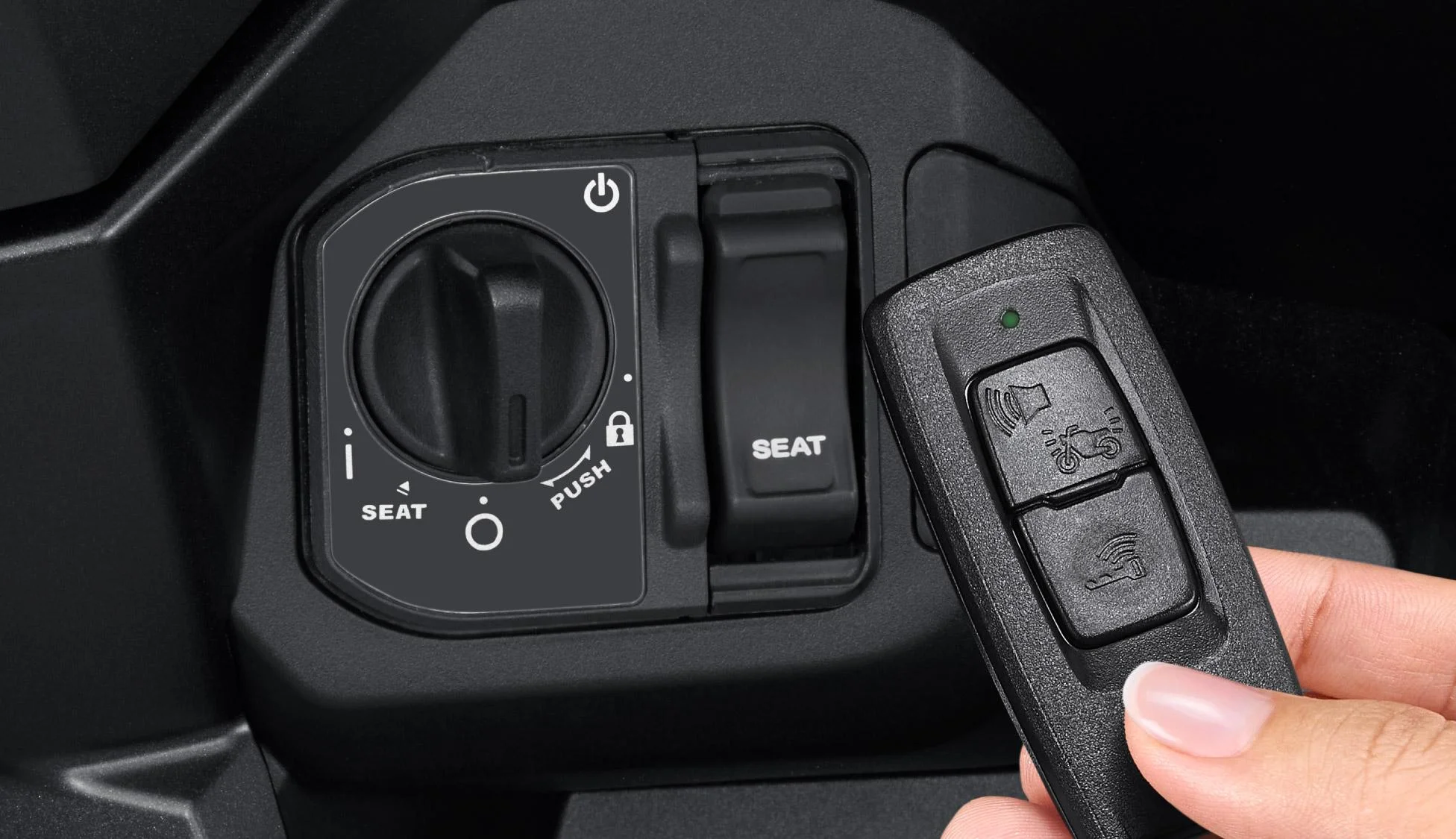 Tiện ích Honda Vario 125 với smart key