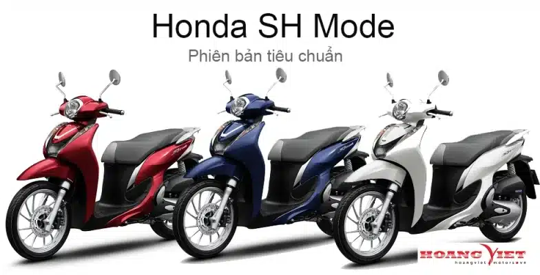 SH Mode 125i Tiêu chuẩn (CBS) – sử dụng phanh CBS, giá tốt, dễ tiếp cận.