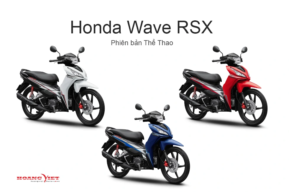 phiên bản thể thao wave rsx