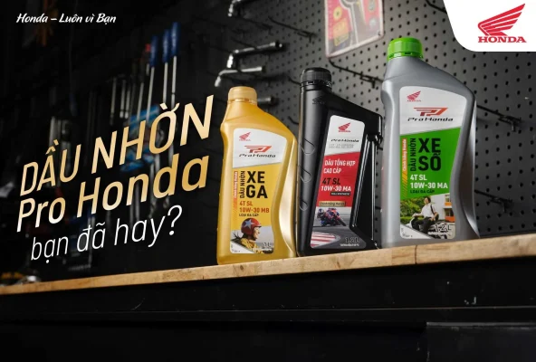 dầu nhờn Pro Honda