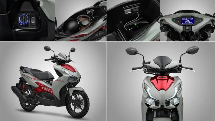 Thiết kế xe Honda Air Blade 160