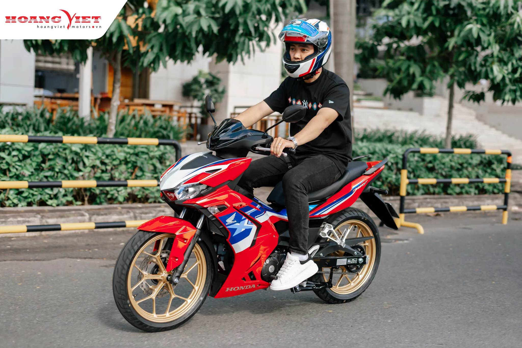 Thiết kế thể thao trên Honda Winner X
