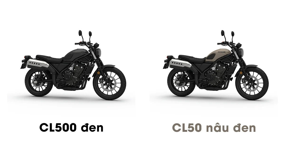 màu sắc honda cl500