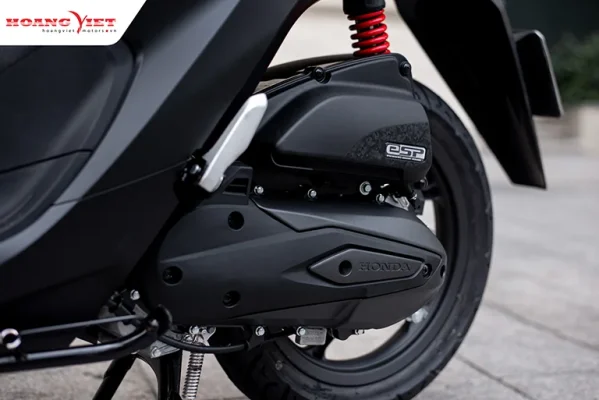 Honda Vision đen 2025 tại HEAD Hoàng Việt - động cơ eSP+