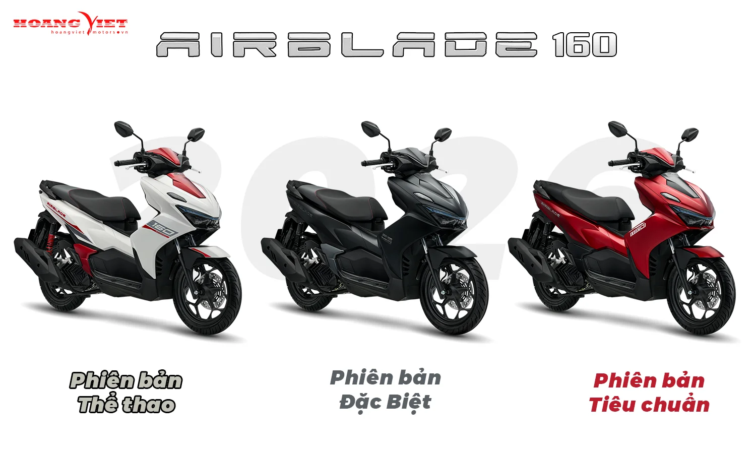 phiên bản air blade 160 / ab 2026