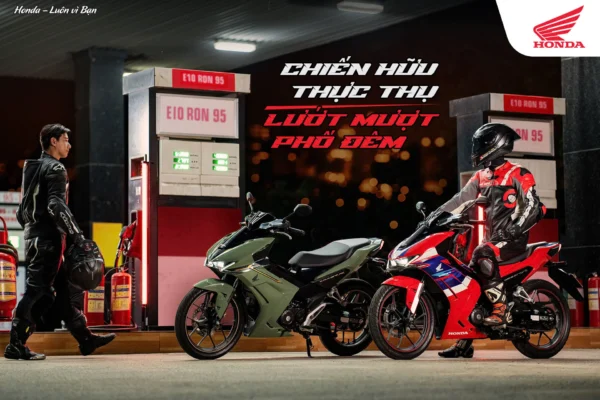 Honda Winner R 2025 tại HEAD Hoàng Việt – thiết kế thể thao mới.