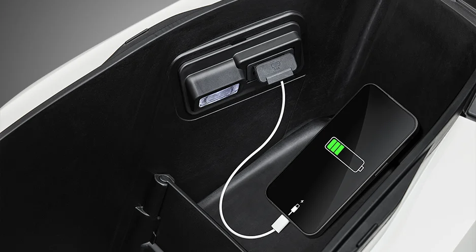 Cổng sạc USB-C trên honda air blade, ab 2026