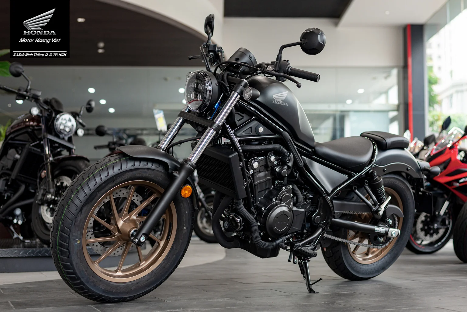 Honda Rebel 500 phù hợp với người yêu thích cruiser