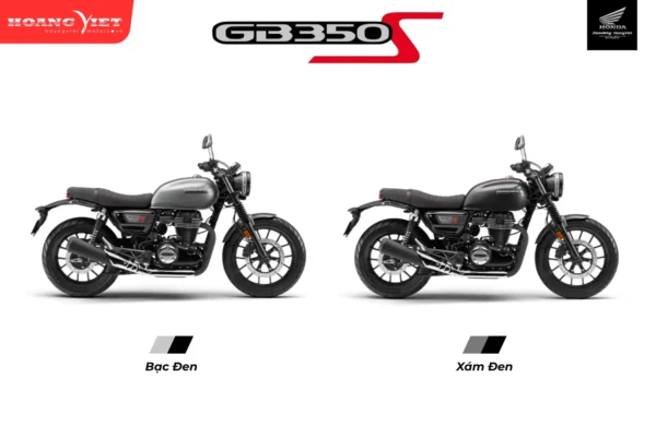 các phiên bản màu sắc honda gb350s